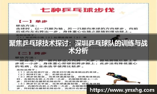 聚焦乒乓球技术探讨：深圳乒乓球队的训练与战术分析